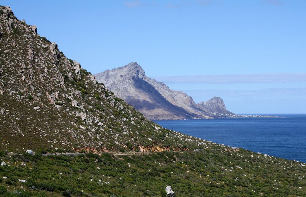 Cape Hangklip und die Küste bei Betty’s Bay
