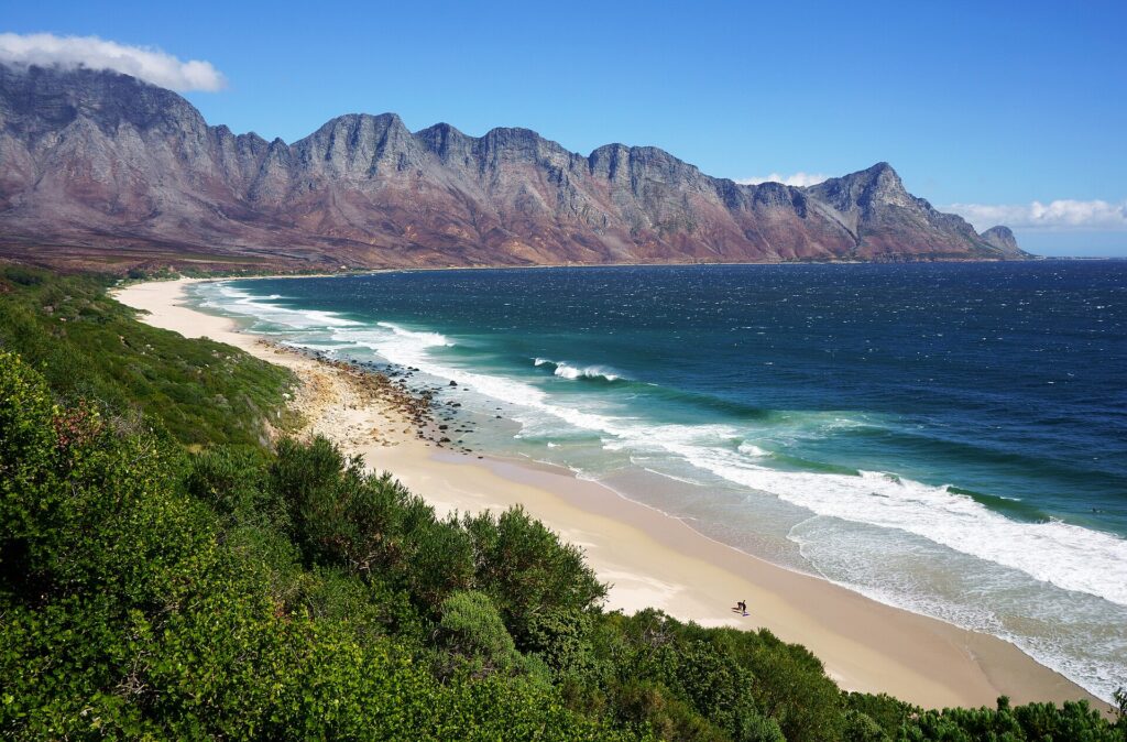 Die Küste bei Kogel Bay von der Clarence Drive aus